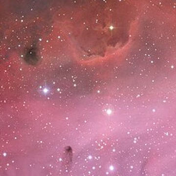 Тёмная пылевая «лагуна»
